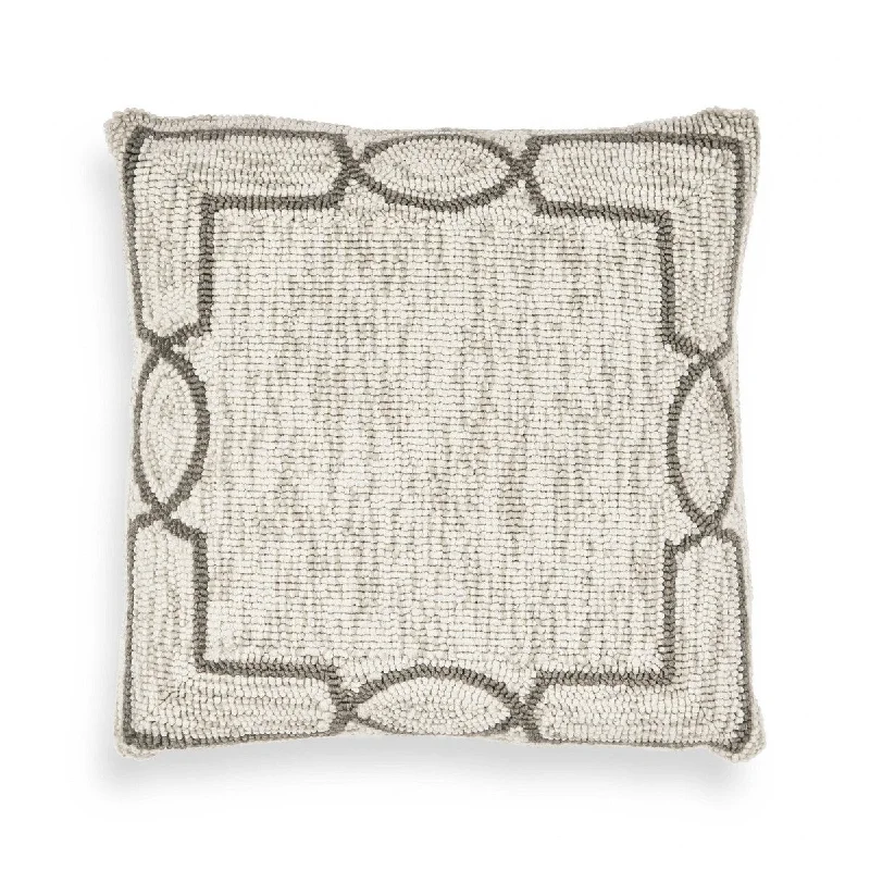 Bolster Pillows for Sofa DecorationCasual Square Oatmeal Weave Accent Pillow