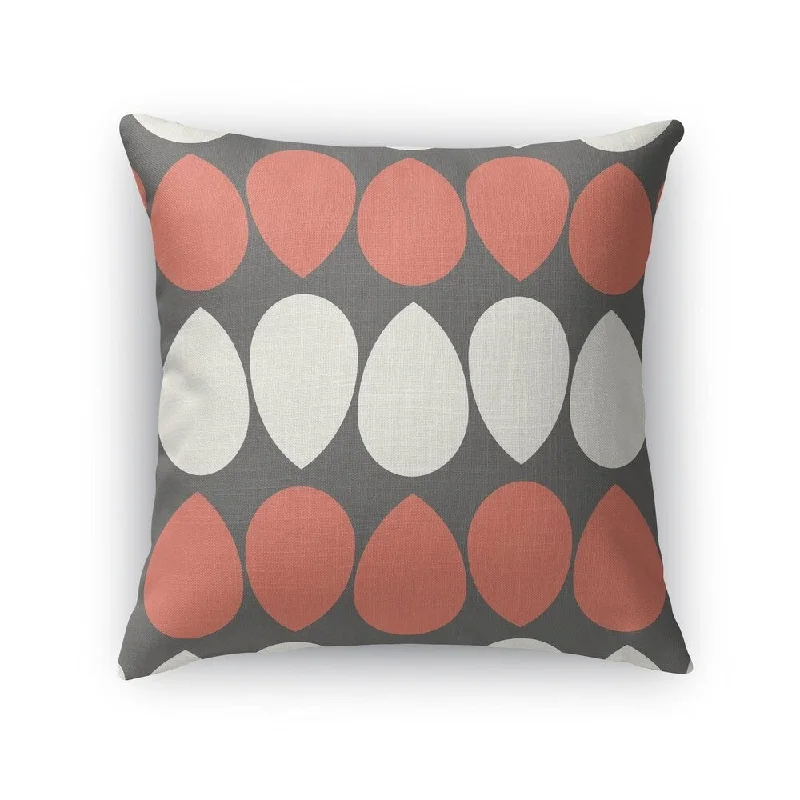 Adjustable Pillows for Customized ComfortWILMA CORAL Accent Pillow By Kavka Designs