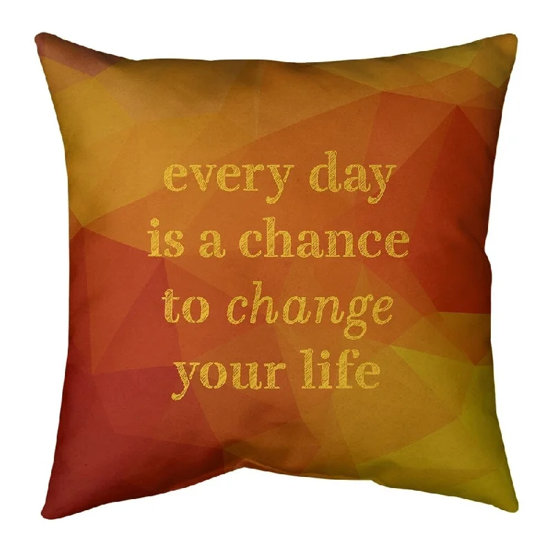 Orthopedic Pillows for Back Pain ReliefQuotes Faux Gemstone Change Your Life Quote Pillow (w/Rmv Insert)-Spun Poly Orthopedic Pillows for Back Pain ReliefQuotes Faux Gemstone Change Your Life Quote Pillow (w/Rmv Insert)-Spun Poly