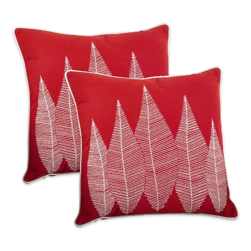 Firm Pillows for Side SleepersLeaf Throw Pillow Cover With Stitched Design (Set of 2) Firm Pillows for Side SleepersLeaf Throw Pillow Cover With Stitched Design (Set of 2)