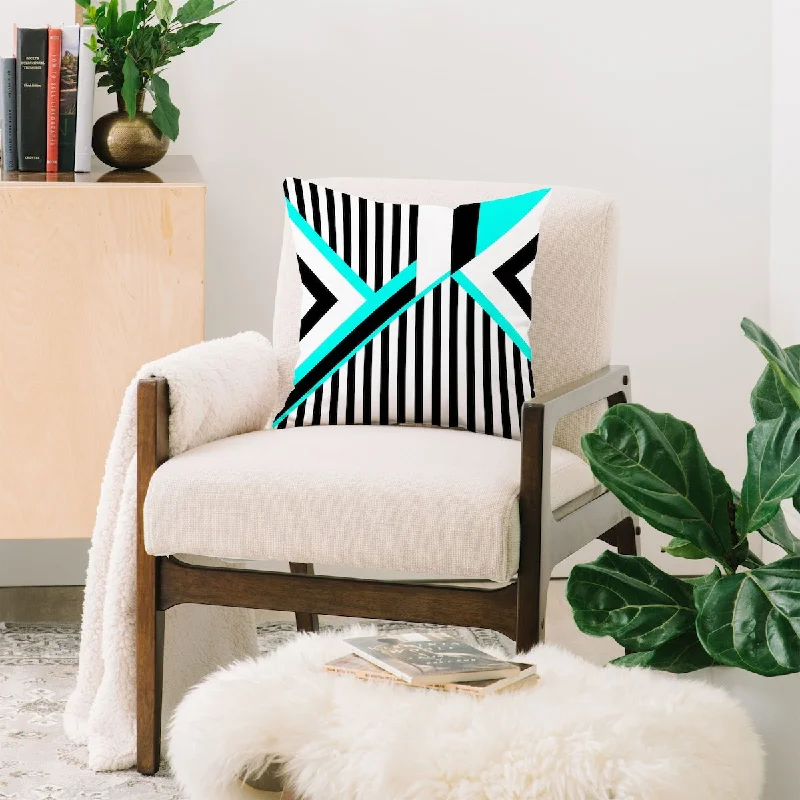 Velvet Pillows for a Touch of EleganceDeny Designs Elisabeth Fredriksson Turquoise Stripe Combination Throw Pillow Velvet Pillows for a Touch of EleganceDeny Designs Elisabeth Fredriksson Turquoise Stripe Combination Throw Pillow