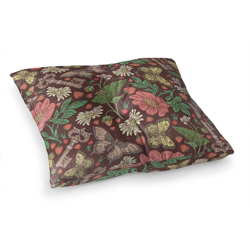 Silk Pillows for Smooth Skin and HairCAMIELLA CHOCOLATE Floor Pillow By Kavka Designs Silk Pillows for Smooth Skin and HairCAMIELLA CHOCOLATE Floor Pillow By Kavka Designs