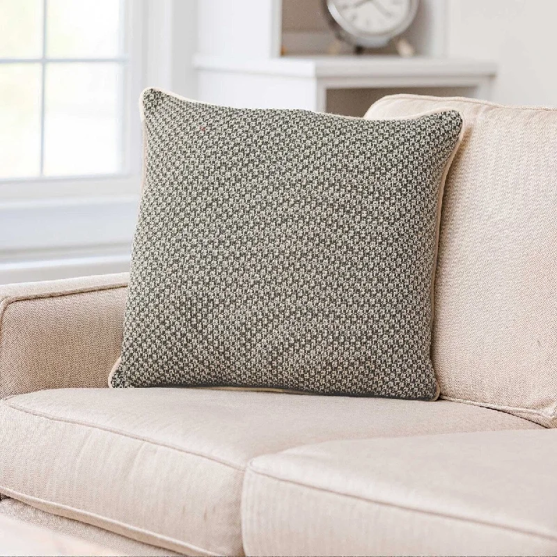 Cooling Pillows for Hot SleepersBASKET WEAVE GREEN Cotton Woven Pillow By Kavka Designs Cooling Pillows for Hot SleepersBASKET WEAVE GREEN Cotton Woven Pillow By Kavka Designs