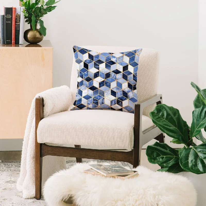 Pregnancy Pillows for Expectant MothersDeny Designs Elisabeth Fredriksson Blue Cubes Throw Pillow Pregnancy Pillows for Expectant MothersDeny Designs Elisabeth Fredriksson Blue Cubes Throw Pillow