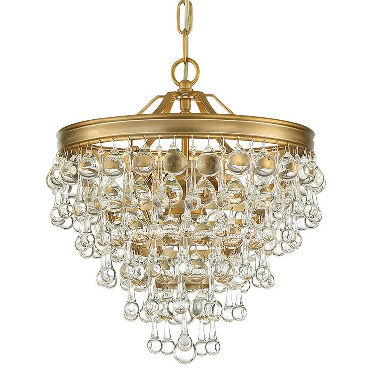 Mid - Century Modern Chandeliers for Vintage AppealCalypso Three-Light Mini Chandelier