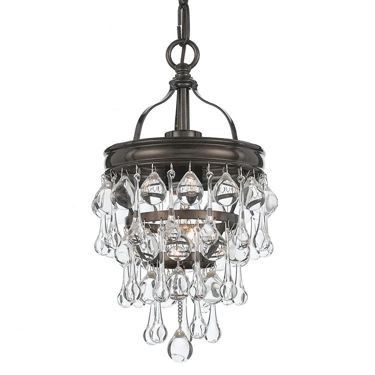 Chandeliers for Low Ceilings to Avoid OvercrowdingCalypso Single-Light Mini Chandelier