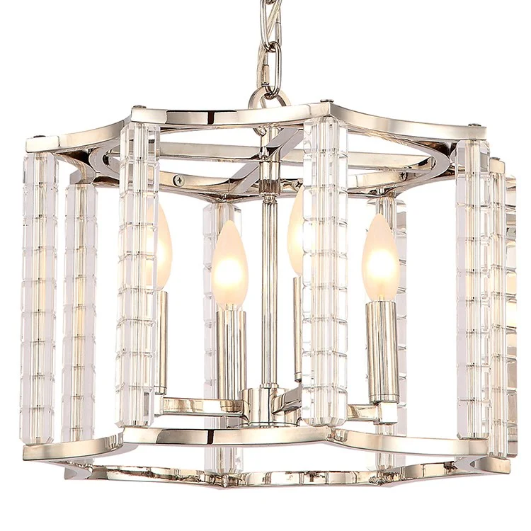 Chandeliers with Murano Glass for a High - End Artistic TouchCarson Four-Light Mini Chandelier