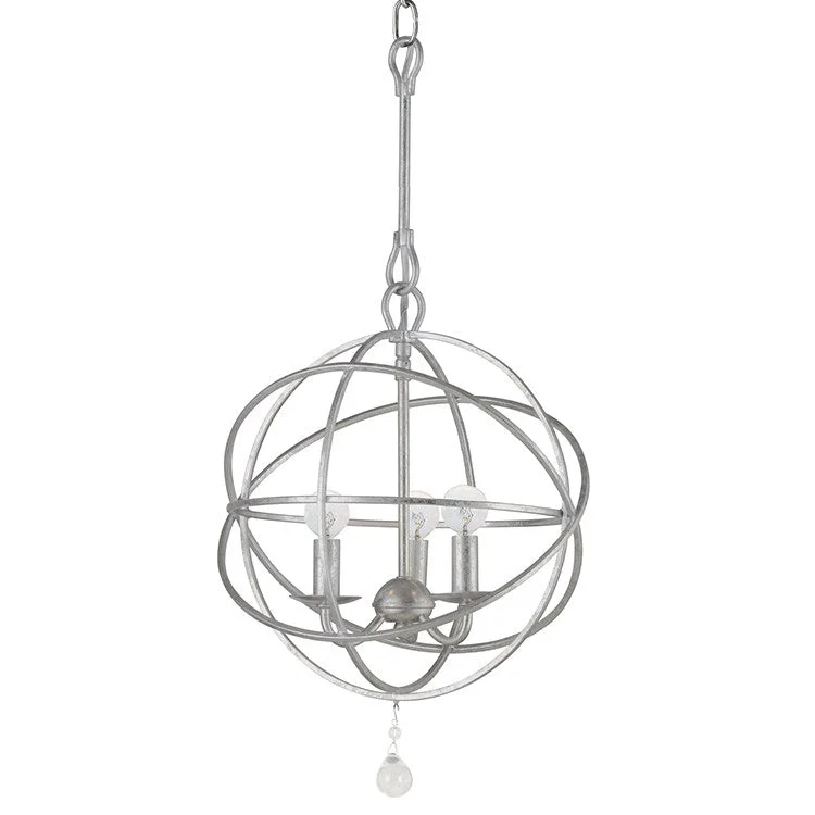 Chandeliers for Living Rooms to Create a Focal PointSolaris Three-Light Mini Chandelier