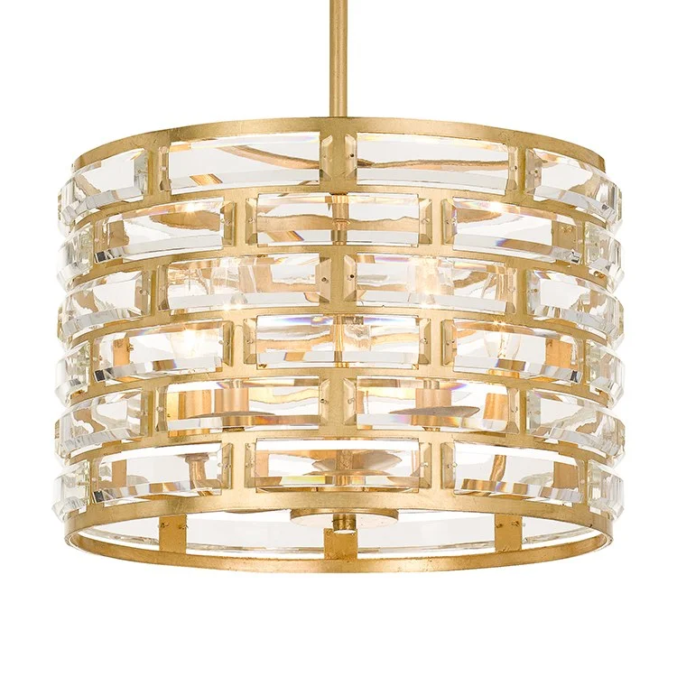 Chandeliers with Venetian Glass for a Luxurious LookMeridian Five-Light Chandelier