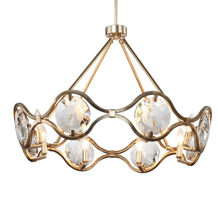 Chandeliers with Pendant Lights for a Stylish LookQuincy Eight-Light Chandelier