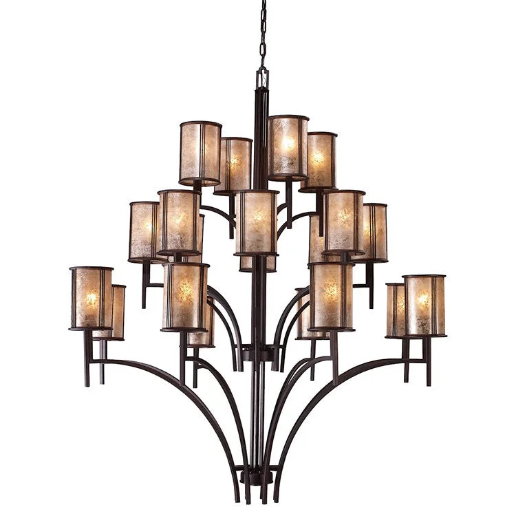 Chandeliers for Living Rooms to Create a Focal PointBarringer Twenty-Light Three-Tier Chandelier