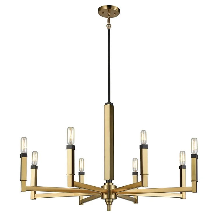 French Country Chandeliers with a Romantic AuraMandeville Eight-Light Chandelier