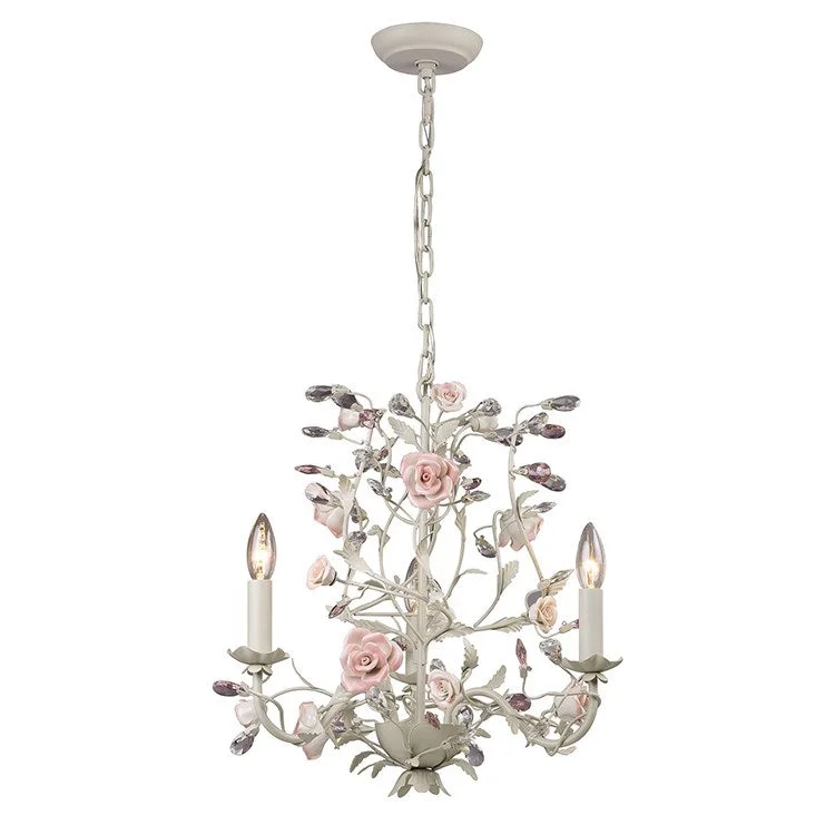 Chandeliers with Murano Glass for a High - End Artistic TouchHeritage Three-Light Chandelier