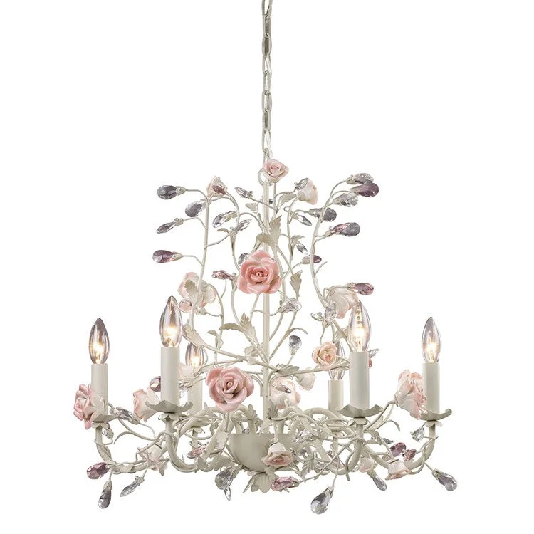 Chandeliers with Murano Glass for a High - End Artistic TouchHeritage Six-Light Chandelier