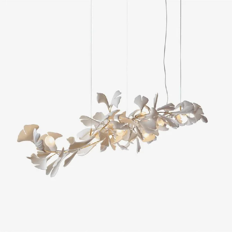 Chandeliers with Frosted Glass for a Softer Light DiffusionGingko Chandelier A