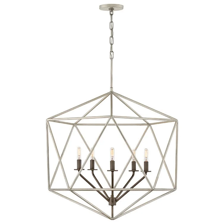 Chandeliers with Metal Frames in Gold FinishAstrid Five-Light Chandelier