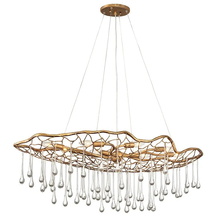 Ceiling - Mounted Chandeliers for Standard CeilingsLaguna Eight-Light Linear Chandelier by Lisa McDennon