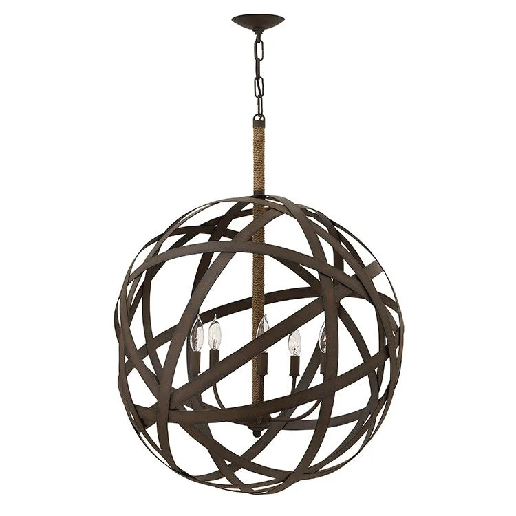 Chandeliers with Sputnik - Style Design for a Futuristic VibeCarson Five-Light Globe Pendant