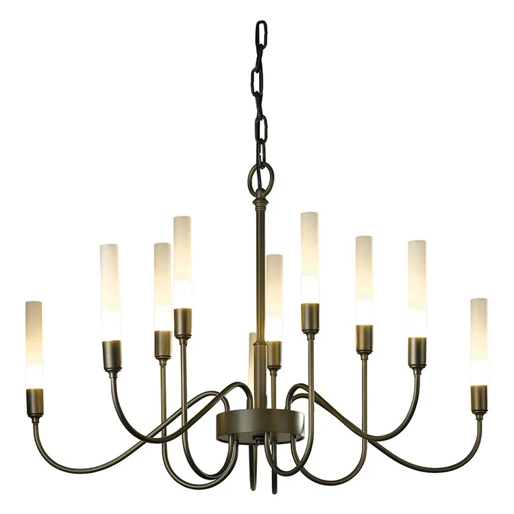 Mini Chandeliers for Adding Charm to Small SpacesLisse Ten-Light Chandelier