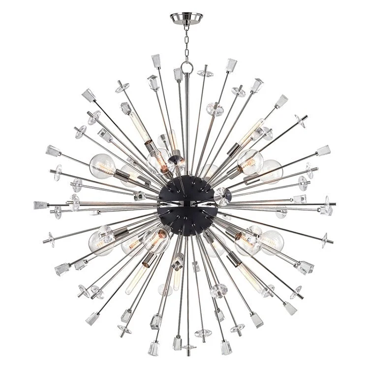 Chandeliers for High Ceilings to Fill Vertical SpaceLiberty Eighteen-Light Chandelier