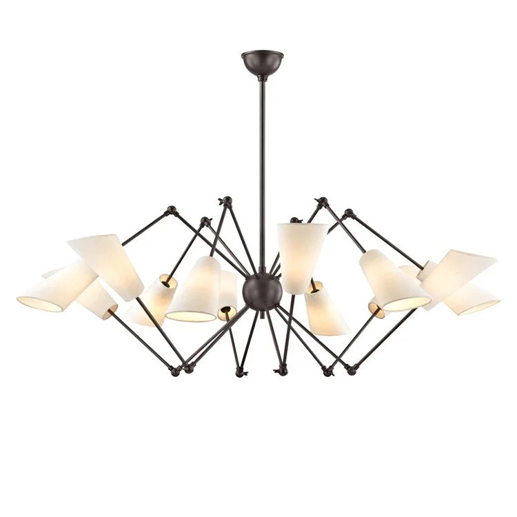 Small Chandeliers for Compact RoomsBuckingham Twelve-Light Chandelier