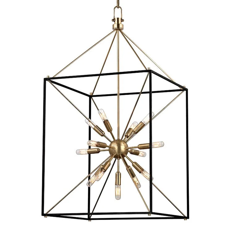 Chandeliers with Adjustable Height for Custom InstallationGlendale Thirteen-Light Chandelier