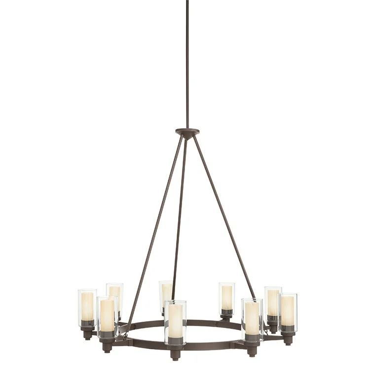 Ceiling - Mounted Chandeliers for Standard CeilingsCircolo Nine-Light Chandelier