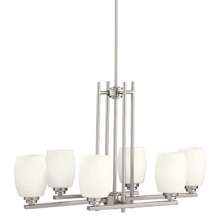 Chandeliers for Dining Rooms to Set the Mood for MealsEileen Six-Light Chandelier