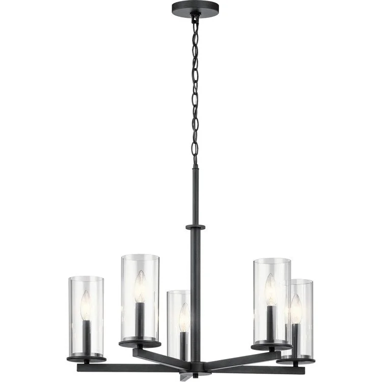 Chandeliers for Dining Rooms to Set the Mood for MealsCrosby Five-Light Chandelier