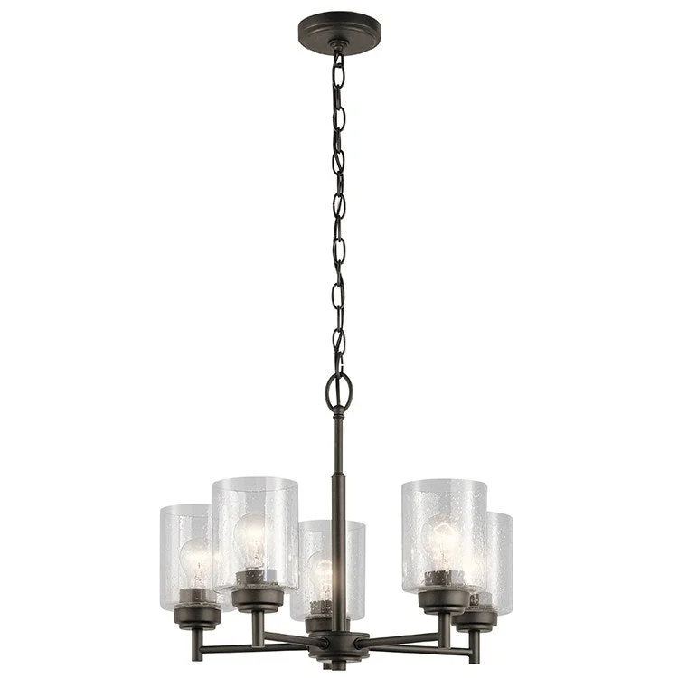 Mid - Century Modern Chandeliers for Vintage AppealWinslow Five-Light Chandelier