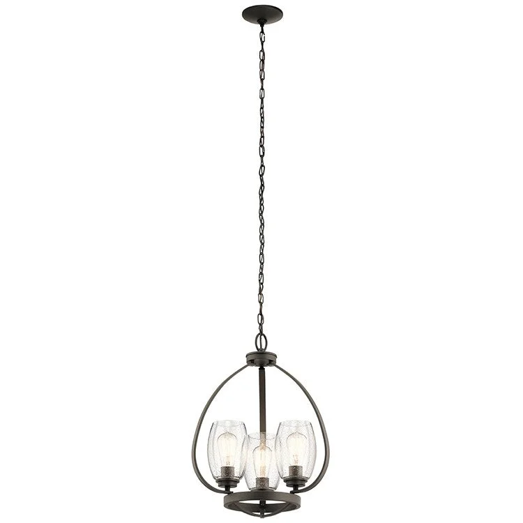 Chandeliers with Multiple Lights for Maximum IlluminationTuscany Three-Light Mini Chandelier