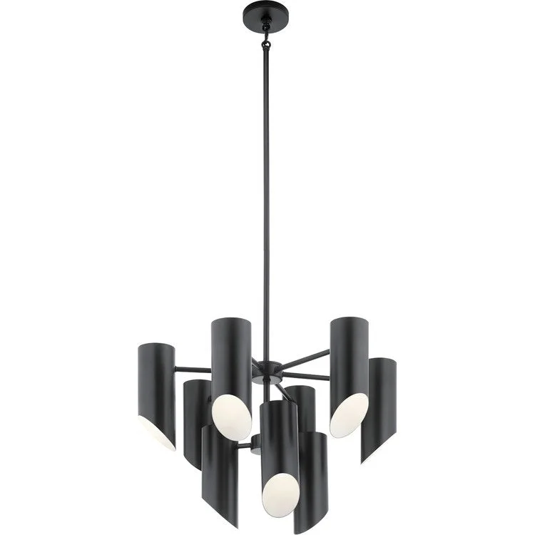 Industrial Iron Chandeliers for Loft - Inspired SpacesTrentino Nine-Light Chandelier