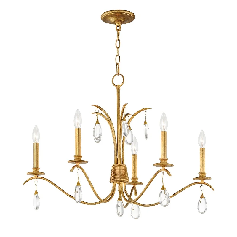 Art Deco Chandeliers for a Retro - Glam LookEden Chandelier