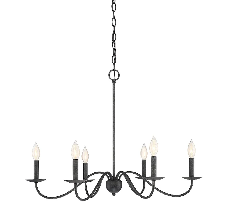 Chandeliers with Murano Glass for a High - End Artistic TouchSix Light Chandelier