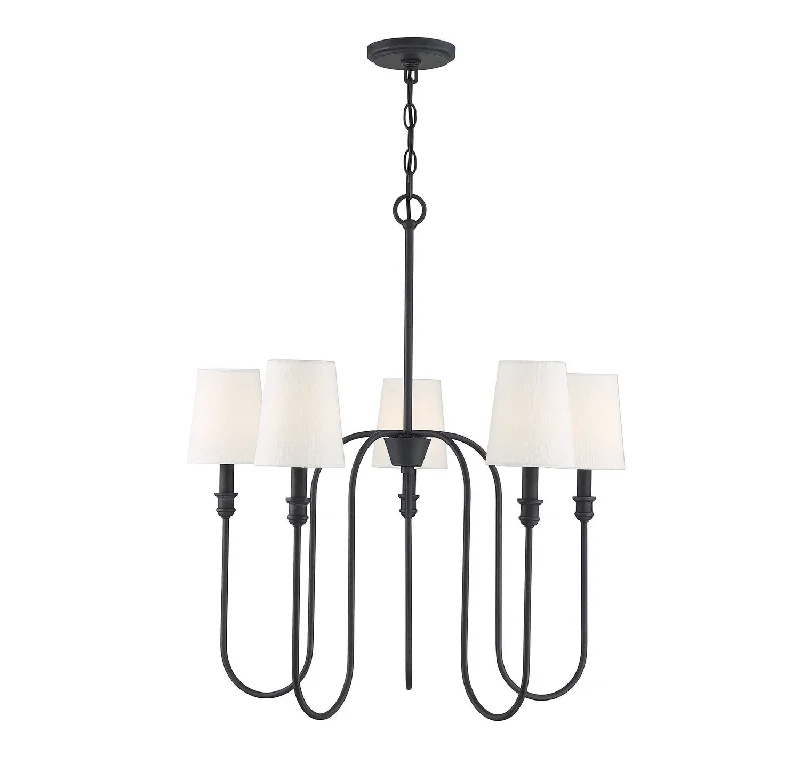 Chandeliers for Living Rooms to Create a Focal PointFive Light Chandelier