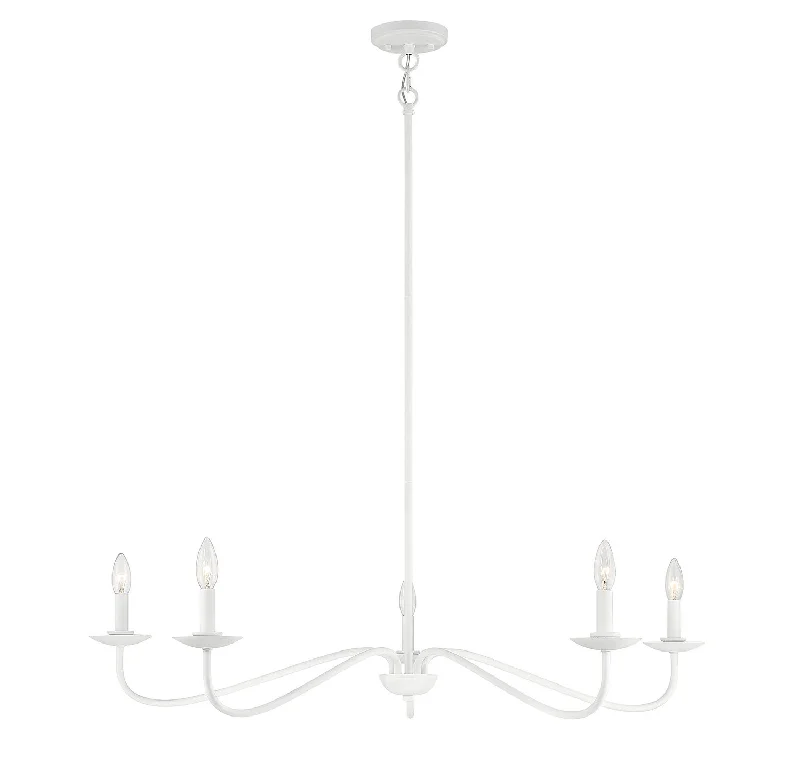 Chandeliers with Venetian Glass for a Luxurious LookFive Light Chandelier