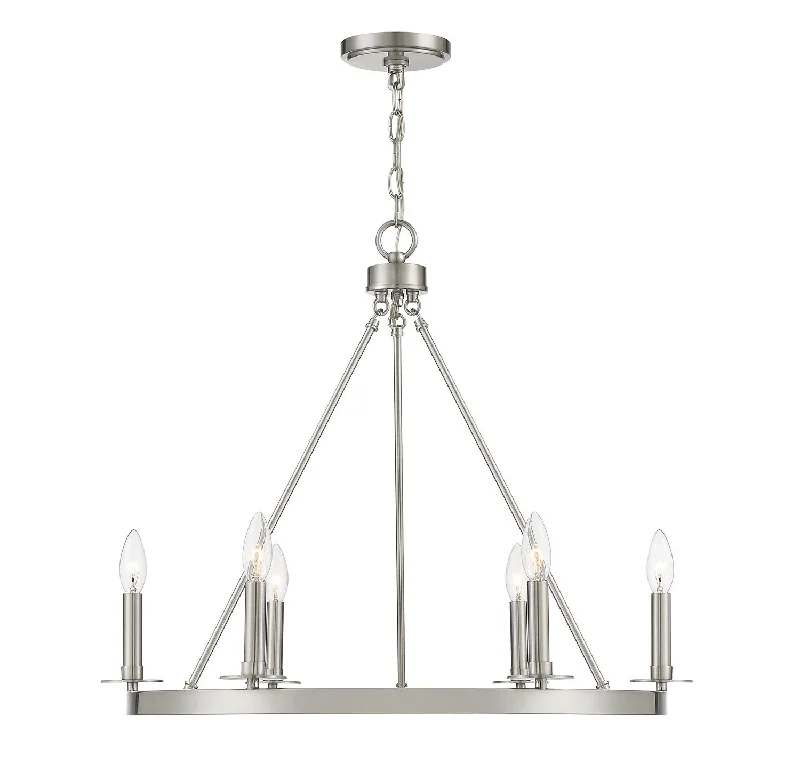 Small Chandeliers for Compact RoomsSix Light Chandelier