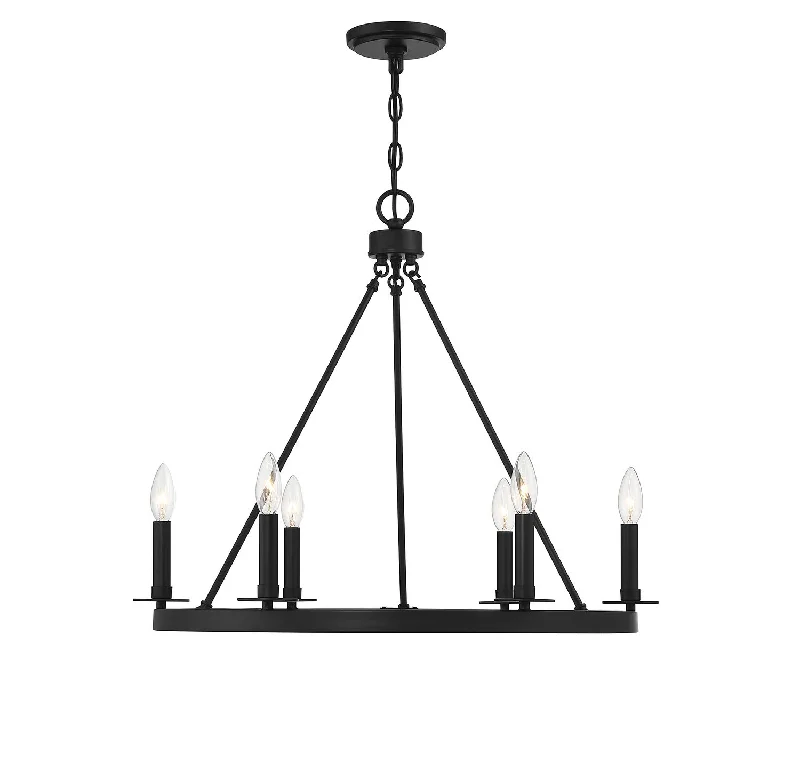 Chandeliers with Dimmable Lights for Ambiance ControlSix Light Chandelier