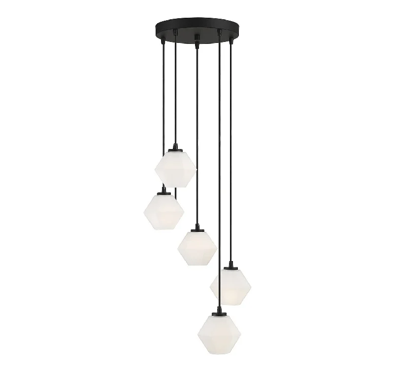 Mid - Century Modern Chandeliers for Vintage AppealFive Light Chandelier