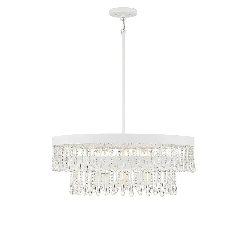 Ceiling - Mounted Chandeliers for Standard CeilingsSix Light Pendant