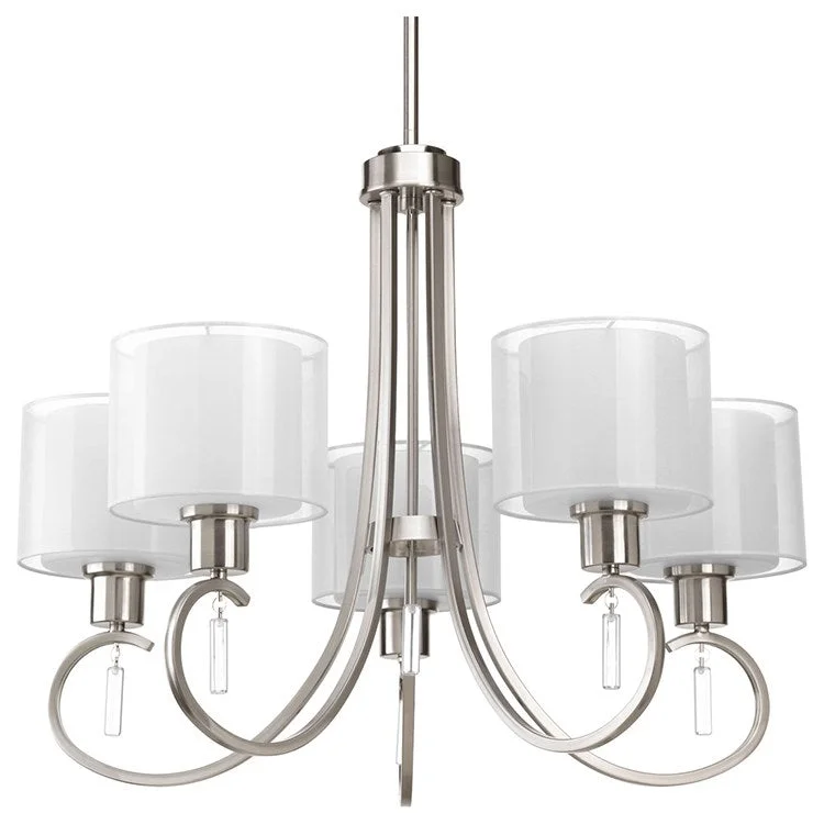 Chandeliers with Murano Glass for a High - End Artistic TouchInvite Five-Light Chandelier