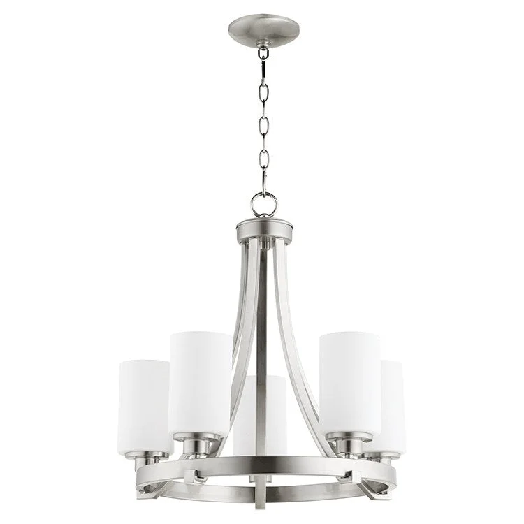 Chandeliers for High Ceilings to Fill Vertical SpaceLancaster Five-Light Chandelier