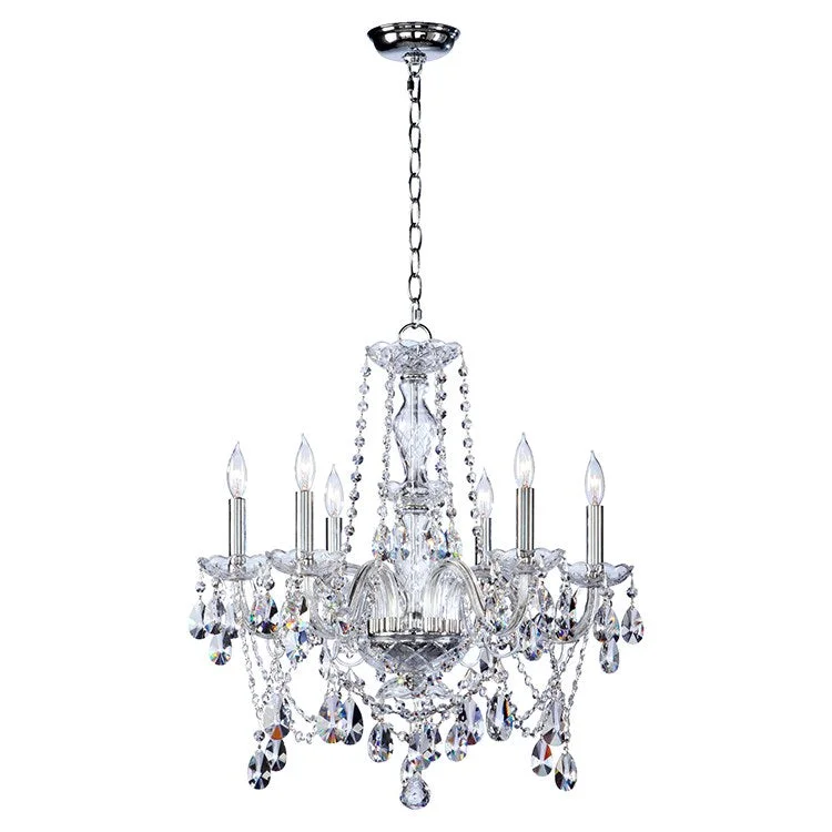 Chandeliers with Adjustable Arms for Directional LightingKatrina Six-Light Chandelier