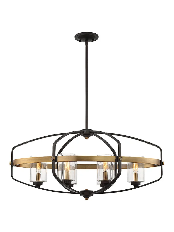 Art Deco Chandeliers for a Retro - Glam LookKirkland Linear Chandelier