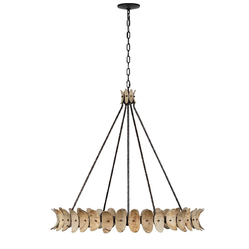 Oversized Chandeliers as a Statement Piece in Living RoomsMonarch Eight Light Chandelier