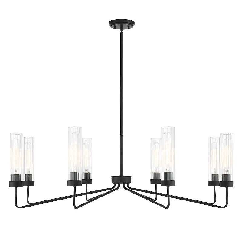 Modern Crystal Chandeliers for Contemporary HomesBaker Eight Light Chandelier