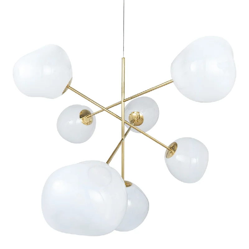 Art Deco Chandeliers for a Retro - Glam LookMelt Large LED Chandelier