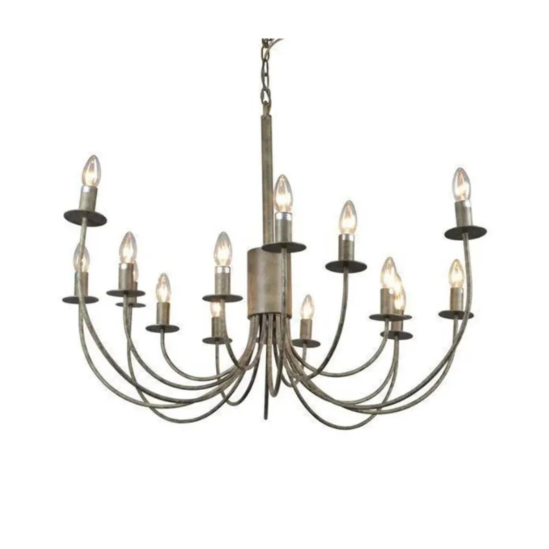 Modern Crystal Chandeliers for Contemporary HomesVintage Taupe Chandelier | 16 Arm