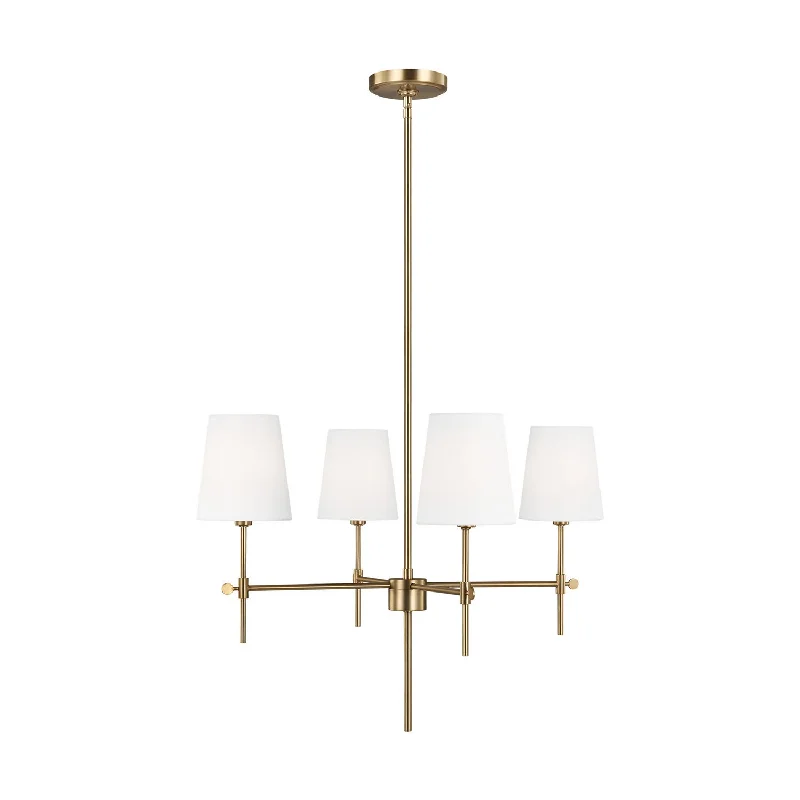 Chandeliers with Metal Frames in Bronze FinishBaker Chandelier