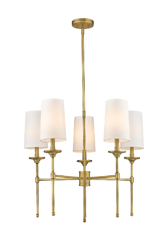 Chandeliers with Pendant Lights for a Stylish LookEmily Five Light Chandelier